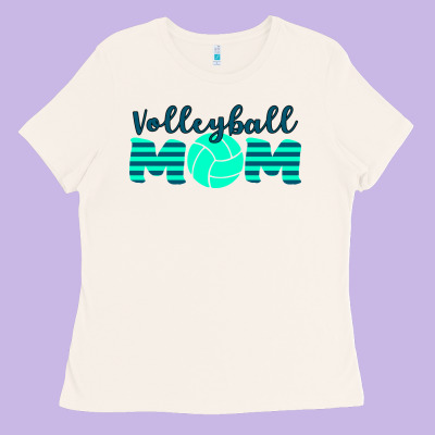 Volleyball Mom Ladies Tee Designed By Bettercallsaul