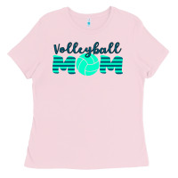 Bubblegum Pink Volleyball Mom Ladies Tee - Bettercallsaul