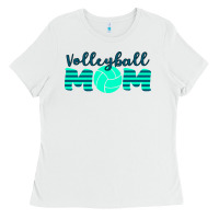 White Volleyball Mom Ladies Tee - Bettercallsaul