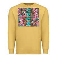 Antique Gold cherry blossoms mama tumbler Premium Sweatshirt - Artiststas