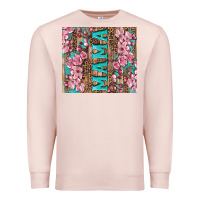Pale Pink cherry blossoms mama tumbler Premium Sweatshirt - Artiststas