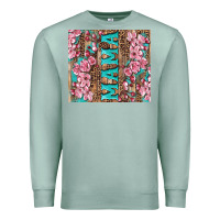 Seafoam cherry blossoms mama tumbler Premium Sweatshirt - Artiststas