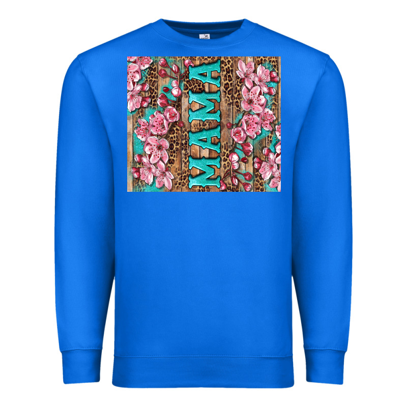 Cherry Blossoms Mama Tumbler Premium Sweatshirt by Artiststas | Teevron