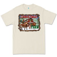 Bone Christmas On The Farm Premium Tee - RanaPortraitStore