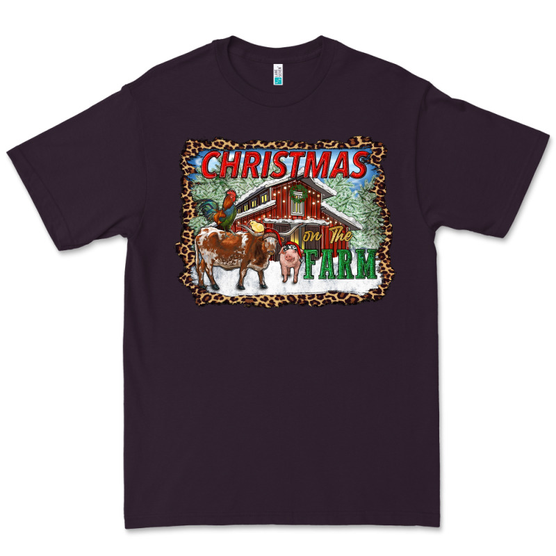 Christmas On The Farm Premium Tee by RanaPortraitStore | Teevron