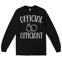 Black Men Wedding Ordained Minister Gift Long Sleeve Tee - trangStudio
