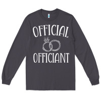 Smoke Men Wedding Ordained Minister Gift Long Sleeve Tee - trangStudio