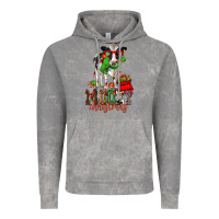 Cloud Rock mooey christmas holstein cow Vintage Hoodie - CowGirlArtShop