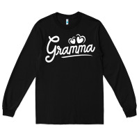 Black Gramma for Women Gramma Gifts for Grandma Gramma Long Sleeve Tee - trangStudio
