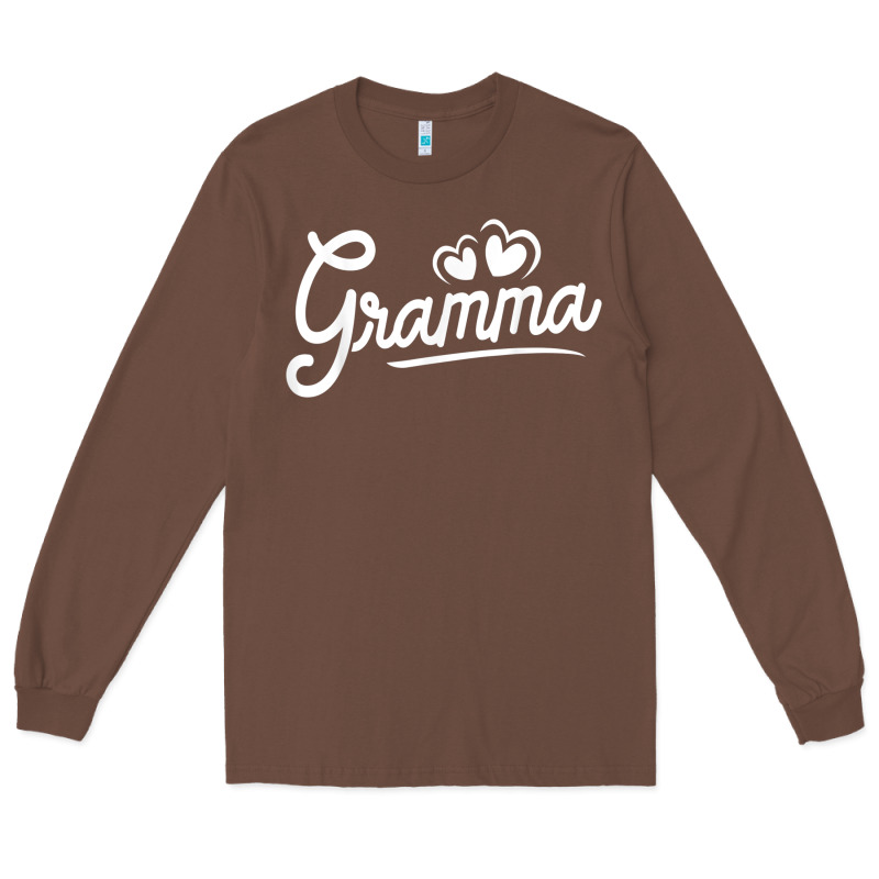 Gramma For Women Gramma Gifts For Grandma Gramma Long Sleeve Tee by trangStudio | Teevron