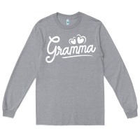 Heather Grey Gramma for Women Gramma Gifts for Grandma Gramma Long Sleeve Tee - trangStudio
