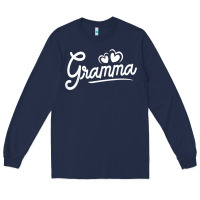 Navy Gramma for Women Gramma Gifts for Grandma Gramma Long Sleeve Tee - trangStudio