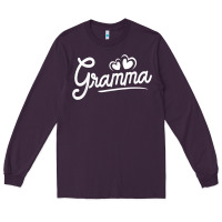 Plum Gramma for Women Gramma Gifts for Grandma Gramma Long Sleeve Tee - trangStudio