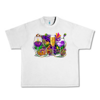 Lunar Rock mardi gras wine glasses cowgirl Urban Heavy Tee - CowGirlArtShop