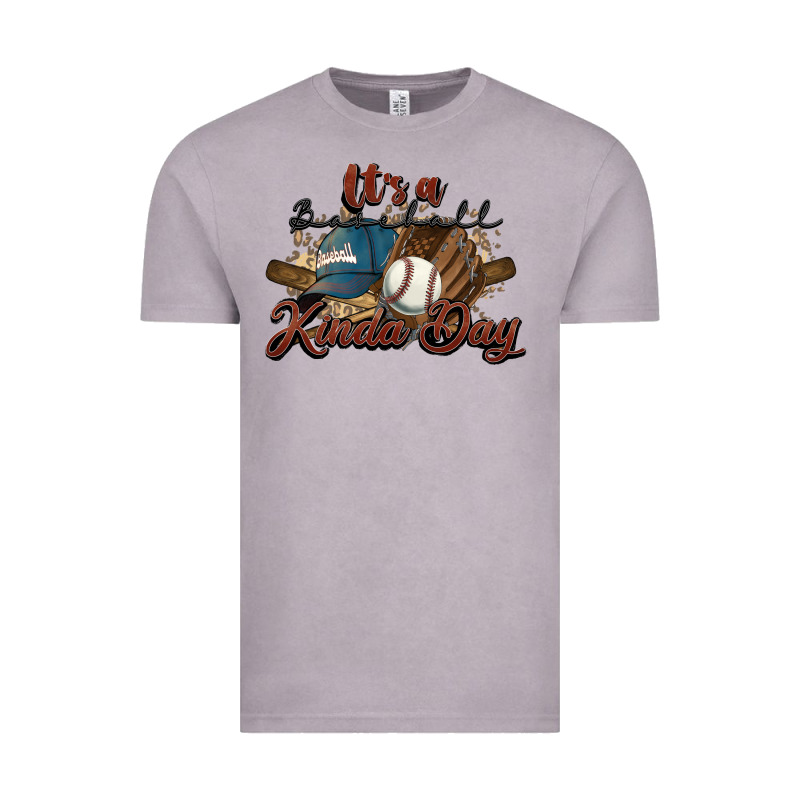 It's A Baseball Kinda Day Vintage Tee by HowdyJamesFarm | Teevron