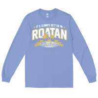 Colony Blue Roatan Honduras Souvenir Roatan Gift Travel Long Sleeve Tee - trangStudio