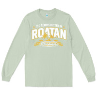 Matcha Roatan Honduras Souvenir Roatan Gift Travel Long Sleeve Tee - trangStudio