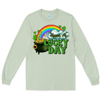 Matcha Have a lucky day Long Sleeve Tee - CowGirlArtShop