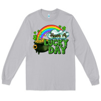 Moon Dust Have a lucky day Long Sleeve Tee - CowGirlArtShop