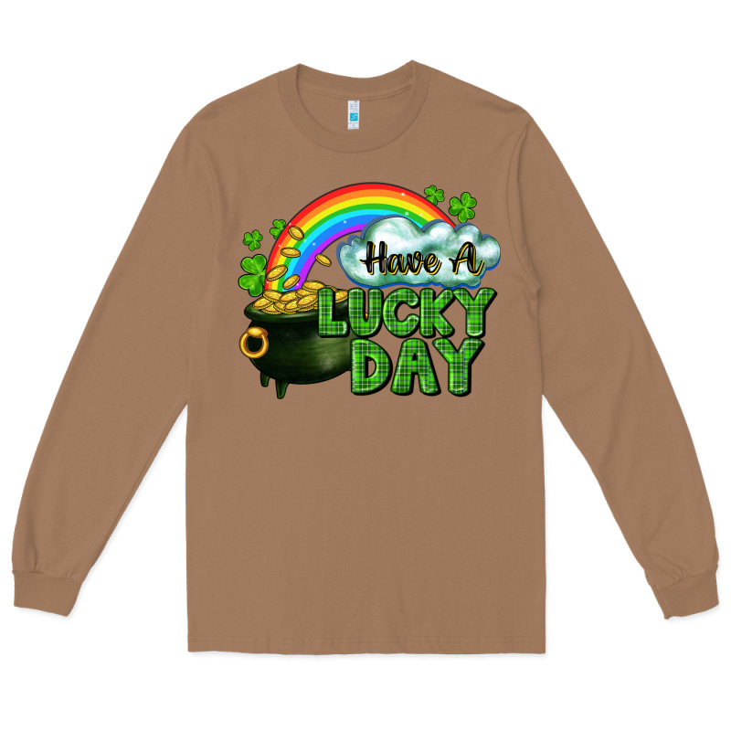 Have A Lucky Day Long Sleeve Tee by CowGirlArtShop | Teevron