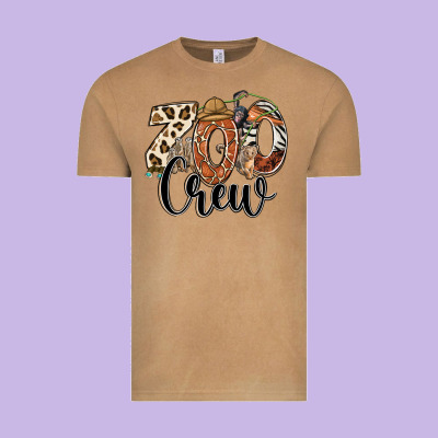 Zoo Crew Safari Animals Vintage Tee Designed By Ranaportraitstore
