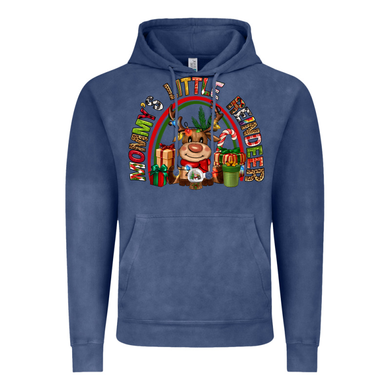 Mommys Little Reindeer Christmas Vintage Hoodie by CowGirlArtShop | Teevron