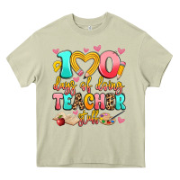 Mossy 100 days of doing teacher stuff Heavy Core Tee - Artiststas