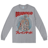 Heather Grey Braindead-Ob7An Long Sleeve Tee - trangStudio