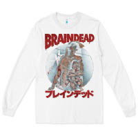 White Braindead-Ob7An Long Sleeve Tee - trangStudio