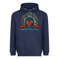 Navy happy mother's day rainbow Heavyweight Hoodie - Artiststas