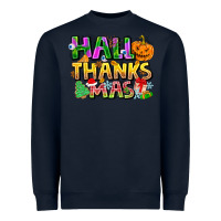Navy holiday fusion art Heavyweight Sweatshirt - CowhideDigitalArt