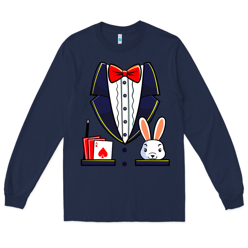 Magician Costume Halloween Magic Show Men Women Kids Boys Long Sleeve Tee by trangStudio | Teevron