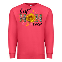 Cardinal best mom ever with sunflower Premium Sweatshirt - Artiststas