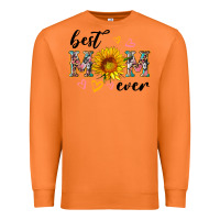 Carrot best mom ever with sunflower Premium Sweatshirt - Artiststas