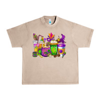 French Oak mardi gras coffee cups cowgirl Urban Heavy Tee - CowGirlArtShop