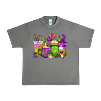 Tornado mardi gras coffee cups cowgirl Urban Heavy Tee - CowGirlArtShop