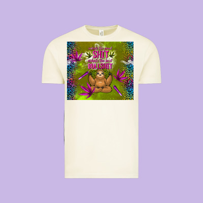 Inhale The Good Shit Exhale The Bad Bullshit Vintage Tee Designed By Tumblerdesignbyshophia