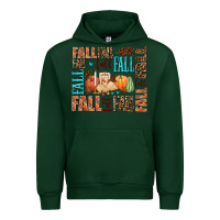 Forest Green fall fall  amd pumpkins Urban Hoodie - AdoDesignShop