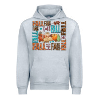 Heather Grey fall fall  amd pumpkins Urban Hoodie - AdoDesignShop