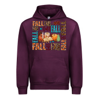 Mauve Wine fall fall  amd pumpkins Urban Hoodie - AdoDesignShop