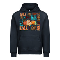 Navy fall fall  amd pumpkins Urban Hoodie - AdoDesignShop