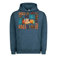 Pigment Midnight Navy fall fall  amd pumpkins Urban Hoodie - AdoDesignShop