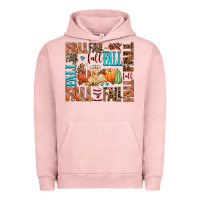 Pigment Salmon fall fall  amd pumpkins Urban Hoodie - AdoDesignShop