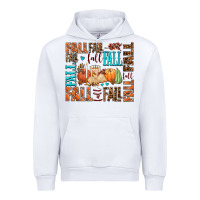 White fall fall  amd pumpkins Urban Hoodie - AdoDesignShop