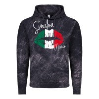 Cloud Black GGT Travel Souvenir Style SINALOA MX Flag Lips Vintage Hoodie - trangStudio