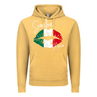 Vintage Mustard GGT Travel Souvenir Style SINALOA MX Flag Lips Vintage Hoodie - trangStudio