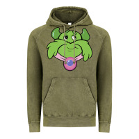 Vintage Olive Candy Land Halloween Plumpy Big Face Vintage Hoodie - trangStudio