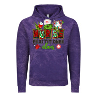 Cloud Purple nurse practitioner claus Vintage Hoodie - CowGirlArtShop