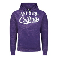 Cloud Purple Lets Go Ceiling Fan Halloween Vintage Hoodie - trangStudio