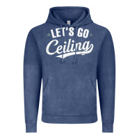 Vintage Denim Lets Go Ceiling Fan Halloween Vintage Hoodie - trangStudio